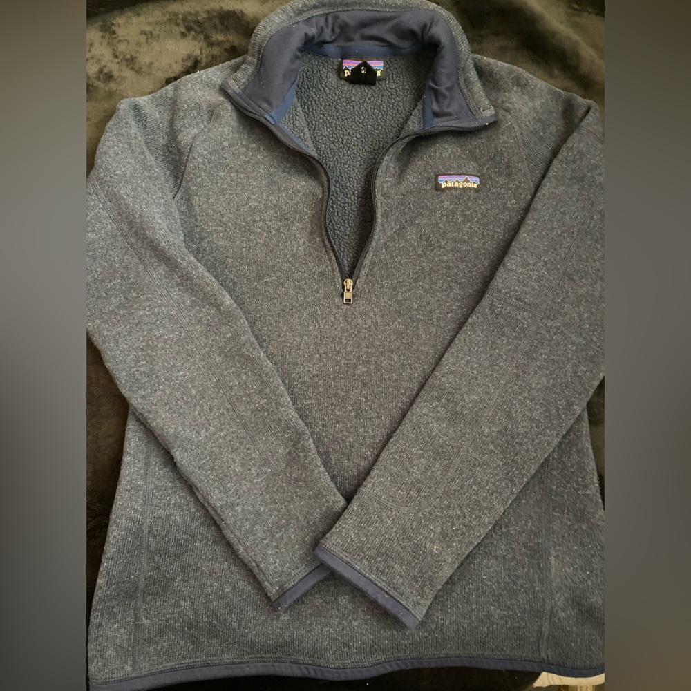 Patagonia Better Sweater 1/4 Zip Dark Blue